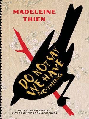 cover image of Do Not Say We Have Nothing